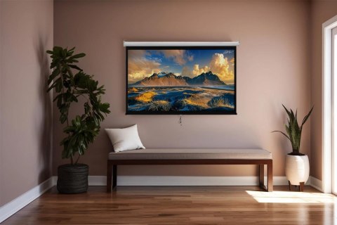 SPACETRONIK Ekran projekcyjny zwijany ręcznie 100" 16:9