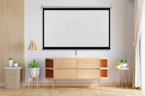 SPACETRONIK Ekran projekcyjny zwijany ręcznie 100" 16:9