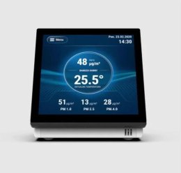 TECH STEROWNIKI Bezprzewodowy bezprzewodowy czujnik stężenia cząstek stałych biały CJP-01 Tech Sterowniki