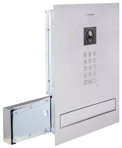 VIDOS Skrzynka na listy Vidos S14D-SKM z wideodomofonem WiFi