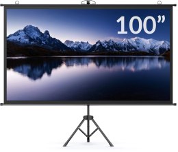 YABER Ekran projekcyjny na statywie Yaber YS100D 16:9 170°