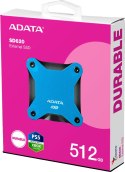 ADATA Dysk Zewnętrzny SSD Adata SD620 512GB niebieski