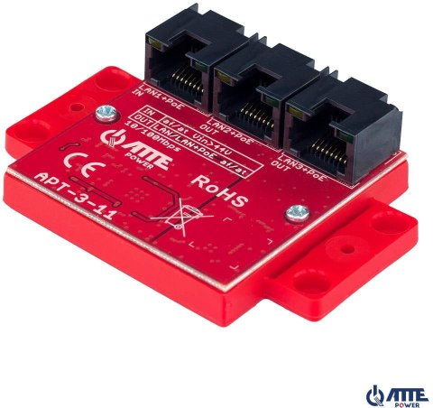 ATTE ATTE APT-3-11 Switch PoE 3 portowy 10/100Mbps, extender