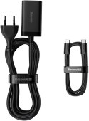 BASEUS ŁADOWARKA SIECIOWA Baseus GaN 3 Pro Desktop Charger CCGP040101 65W 2x USB-A 2x USB-C PD 3.0 QC 4.0