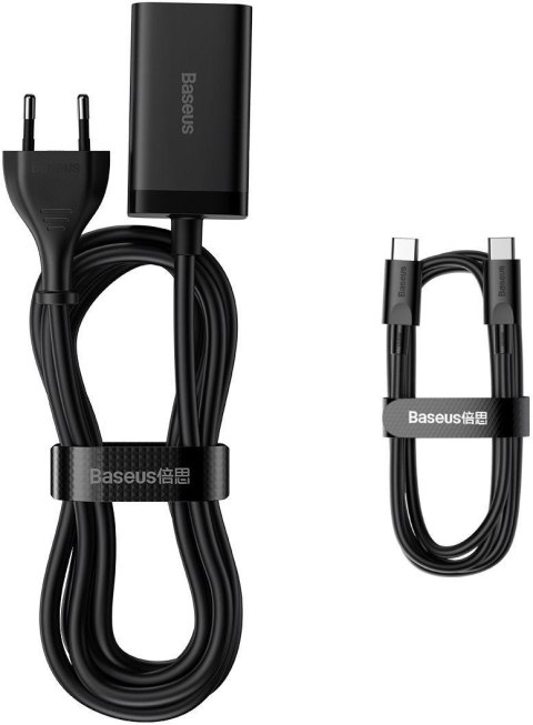 BASEUS ŁADOWARKA SIECIOWA Baseus GaN 3 Pro Desktop Charger CCGP040101 65W 2x USB-A 2x USB-C PD 3.0 QC 4.0