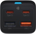BASEUS ŁADOWARKA SIECIOWA Baseus GaN 3 Pro Desktop Charger CCGP040101 65W 2x USB-A 2x USB-C PD 3.0 QC 4.0