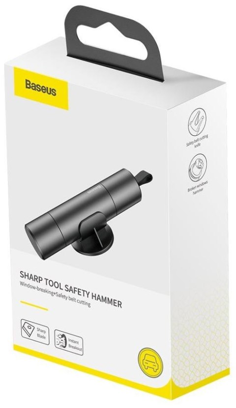 BASEUS MŁOTEK BEZPIECZEŃSTWA Baseus Sharp Tool CRSFH-0G CZARNY