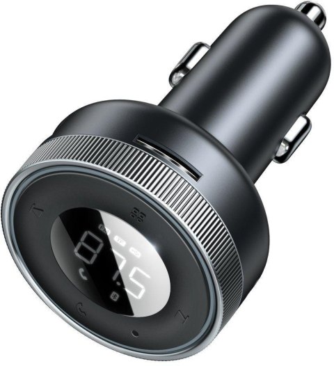 BASEUS TRANSMITER FM ŁADOWARKA SAMOCHODOWA Baseus Enjoy CCLH-01 3.4A 2x USB-A JACK 3.5MM BT 5.0