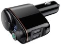 BASEUS TRANSMITER FM ŁADOWARKA SAMOCHODOWA Baseus Enjoy S-06 3.4A 2x USB-A BT 4.2