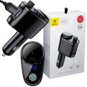 BASEUS TRANSMITER FM ŁADOWARKA SAMOCHODOWA Baseus Enjoy S-06 3.4A 2x USB-A BT 4.2