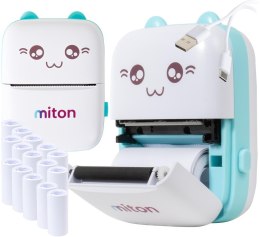 ELTROX Drukarka termiczna Miton D-001 + 15 rolek