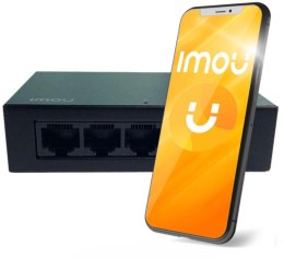 IMOU Switch Imou 5-portowy SF105 metalowa obudowa 100Mbps