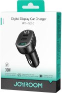 JOYROOM Ładowarka samochodowa Joyroom JR-CCD04 30W 4A 2x USB-C 1x USB-A PD QC 3.0