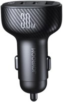 JOYROOM Ładowarka samochodowa Joyroom JR-CCD04 30W 4A 2x USB-C 1x USB-A PD QC 3.0