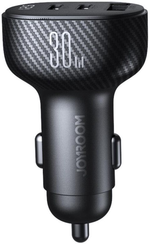 JOYROOM Ładowarka samochodowa Joyroom JR-CCD04 30W 4A 2x USB-C 1x USB-A PD QC 3.0