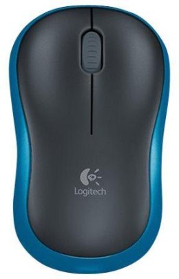 LOGITECH Mysz bezprzewodowa Logitech M185 Wireless Mouse niebieska