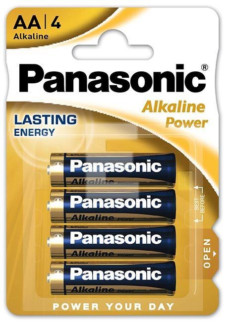 PANASONIC Bateria LR6/4BP (AA) PANASONIC Alcaline (blister 4 szt.)