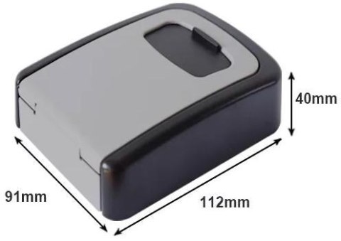 RED EAGLE Kasetka na klucze z zamkiem szyfrowym