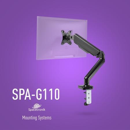 SPACETRONIK Uchwyt biurkowy Spacetronik SPA-G110 na monitor 17"-32"