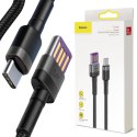 BASEUS KABEL USB-A / USB-C Baseus Cafule CATKLF-PG1 100cm SuperCharge 40W 5A QC 3.0 W OPLOCIE