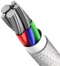 BASEUS KABEL USB-C / Lightning iPhone Baseus Cafule CATLGD-02 1m 20W PD Quick Charging BIAŁY W OPLOCIE