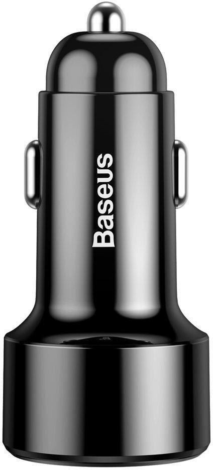 BASEUS ŁADOWARKA SAMOCHODOWA Baseus Magic CCMLC20C-01 45W 6A 1x USB-A 1x USB-C QC 3.0