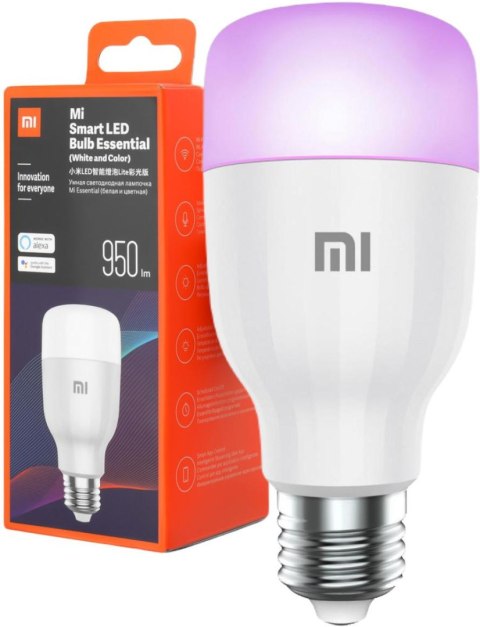 XIAOMI Żarówka Inteligentna Wi-Fi Xiaomi Mi Smart LED Bulb Essential RGBW