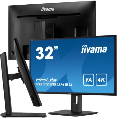 IIYAMA Monitor LED IIYAMA XB3288UHSU-B5 VA HDMI DisplayPort USB