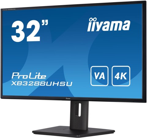 IIYAMA Monitor LED IIYAMA XB3288UHSU-B5 VA HDMI DisplayPort USB