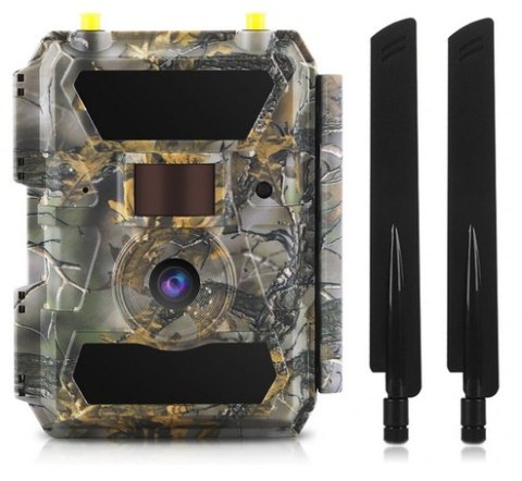 LUXURY-GOODS Kamera Leśna FOTOPUŁAPKA GPS 4.0CG + KARTA PAMIĘCI microSD GOODRAM UHS1 CL10 32GB