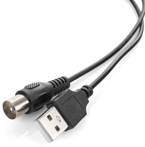 SPACETRONIK Antena magnetyczna DVB-T2 Spacetronik Hook TV USB 30dB Double Power