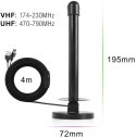 SPACETRONIK Antena magnetyczna DVB-T2 Spacetronik Hook TV USB 30dB Double Power