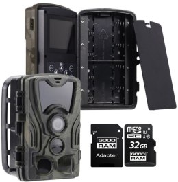 SUNTEK FOTOPUŁAPKA HC801A 940NM + KARTA PAMIĘCI microSD GOODRAM CL10 32GB