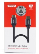 UNITEK Kabel HDMI Unitek C137W 2.1 8K, UHD, 1,5m