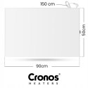 CRONOS HEATERS Panel grzewczy IR CRONOS Synthelith PRO CRP-500TWP White
