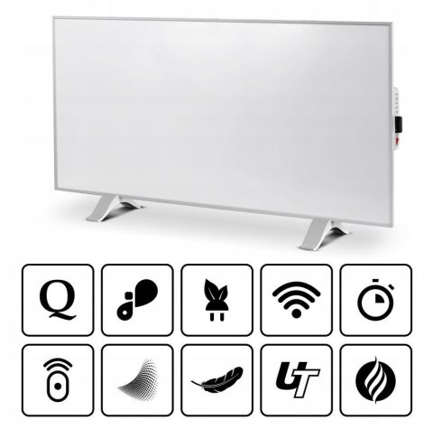 CRONOS HEATERS Panel grzewczy IR CRONOS Synthelith PRO CRP-770TWP Grey