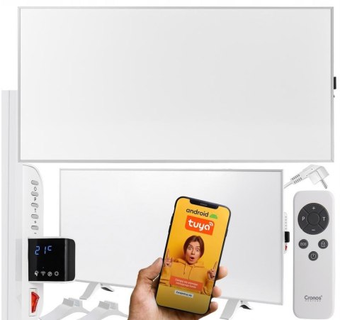 CRONOS HEATERS Panel grzewczy IR CRONOS Synthelith PRO CRP-770TWP Grey