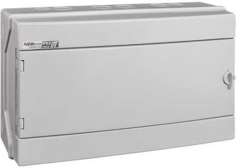 ELEKTRO-PLAST OPATÓWEK Rozdzielnica hermetyczna modułowa (500V AC, 1500V DC) 1x18 natynkowa (N+PE) IP65 RH-18/UV ELEKTRO-PLAST OPATÓWEK