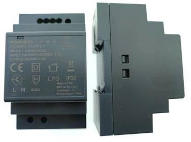 ESPE ZASILACZ IMPULSOWY NA SZYNĘ DIN ESPE HDN-10024 24V/100W/3.8A
