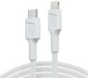 GREEN CELL KABEL USB-C / LIGHTHING Green Cell POWERSTREAM 100cm BIAŁY PD APPLE IPHONE
