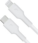 GREEN CELL KABEL USB-C / LIGHTHING Green Cell POWERSTREAM 100cm BIAŁY PD APPLE IPHONE
