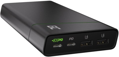 GREEN CELL POWERBANK Green Cell PowerPlay Ultra 26800mAh SZYBKIE ŁADOWANIE 128W 2x USB-C PD 2x USB-A UC