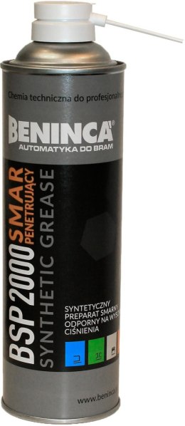 BENINCA CHEMIA: Smar syntetyczny (penetrujący) Beninca BSP2000 500ml do bram/automatyki/napędów