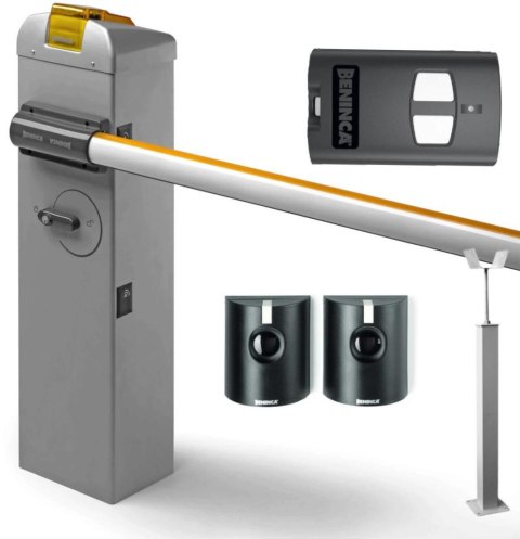 BENINCA Szlaban Beninca K.EVA.5 - zestaw kompletny do 4,75 metra przejazdu