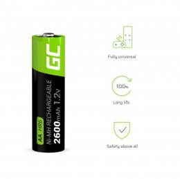 GREEN CELL AKUMULATORKI Green Cell 2x AA HR6 2600mAh GR05