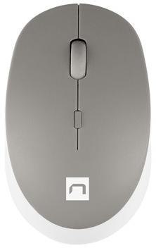NATEC Mysz bezprzewodowa Natec Harrier 2 1600dpi Bluetooth biało-szary