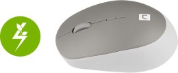 NATEC Mysz bezprzewodowa Natec Harrier 2 1600dpi Bluetooth biało-szary