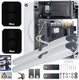 NICE Zestaw NICE WINGO 2024 24V do bramy dwuskrzydłowej (bez fotokomórek)