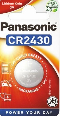 PANASONIC Bateria CR2430 1BL PANASONIC 3V 300mAh (1 szt.)
