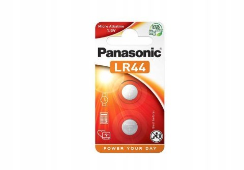 PANASONIC Bateria G13 / LR44 / LR1154 / 186 BAT 1BL PANASONIC 1,5V (1 szt.)